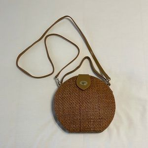 Woven Crossbody Bag